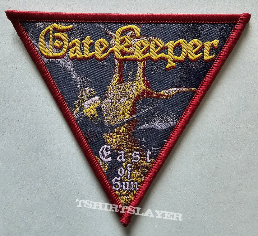 Gatekeeper East Of Sun Triangle Patch Red Border 