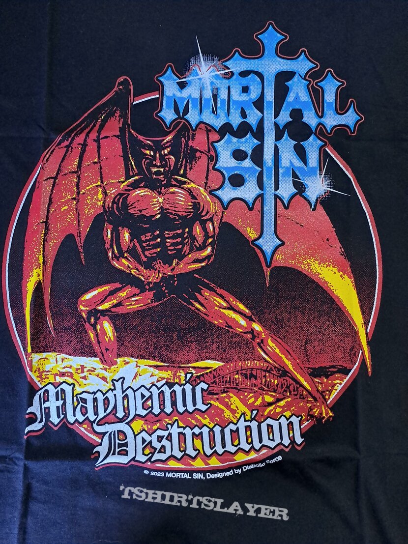 Mortal Sin Mayhemic Destruction shirt