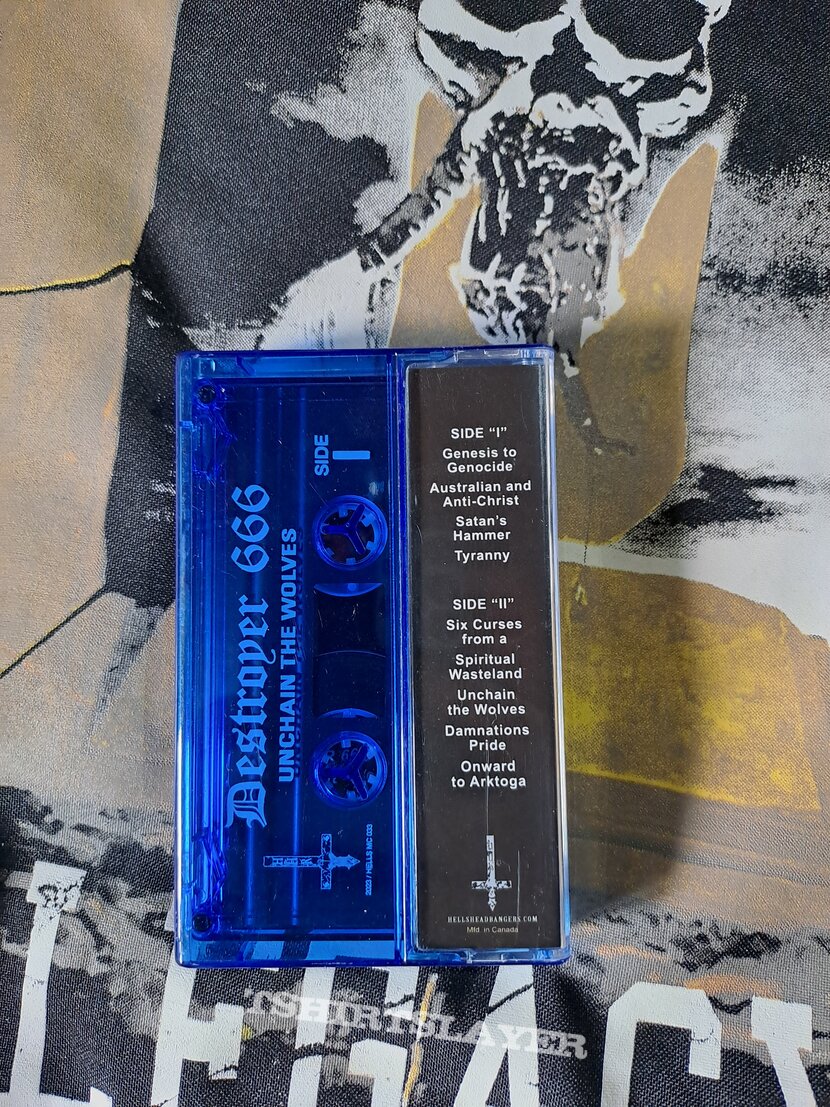 Deströyer 666 Unchain the Wolves Cassette 