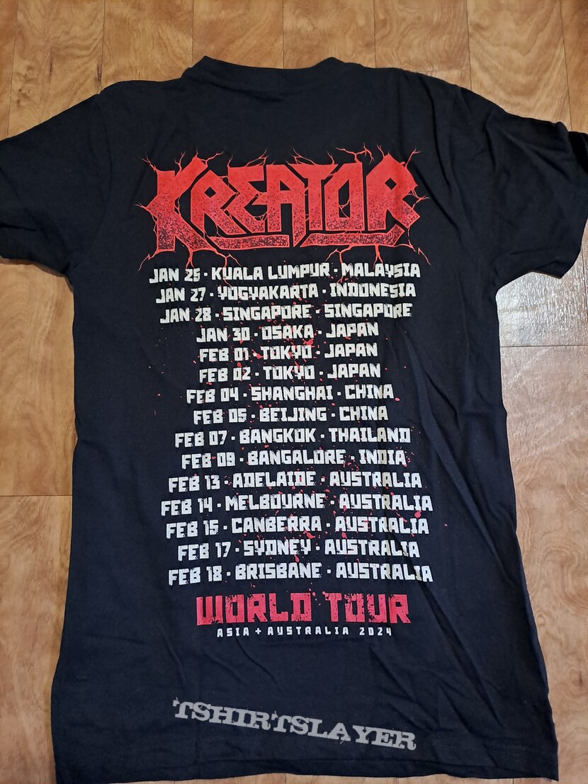 Kreator Aussie Tour Shirt