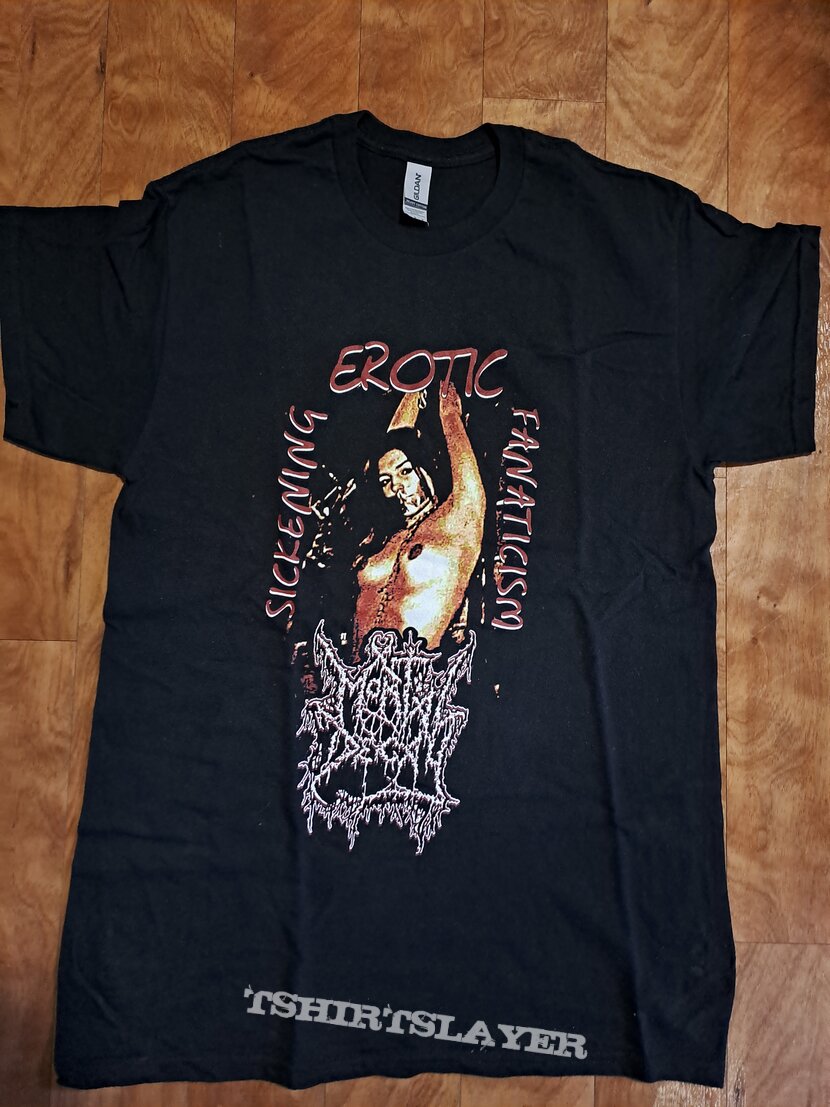 Mortal Decay Sickening Erotic Fanaticism Shirt