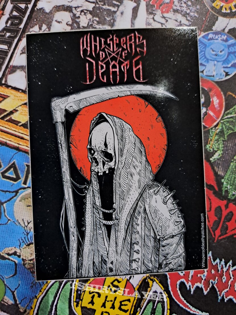 None Whispers of Death sticker