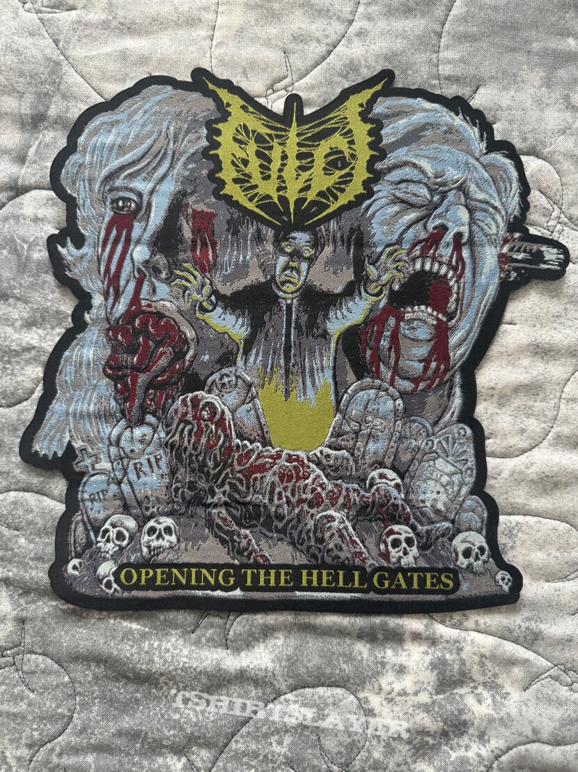 Fulci Opening the Hell Gates mini backpatch