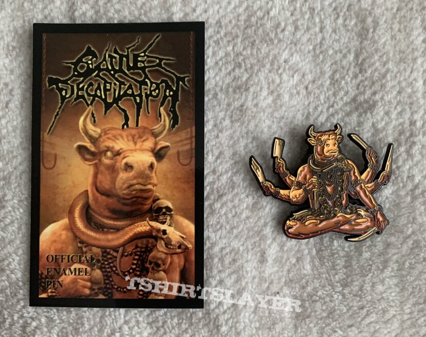 Cattle Decapitation Karma Bloody Karma pin Cattle Decapitation Karma Bloody Karma pin