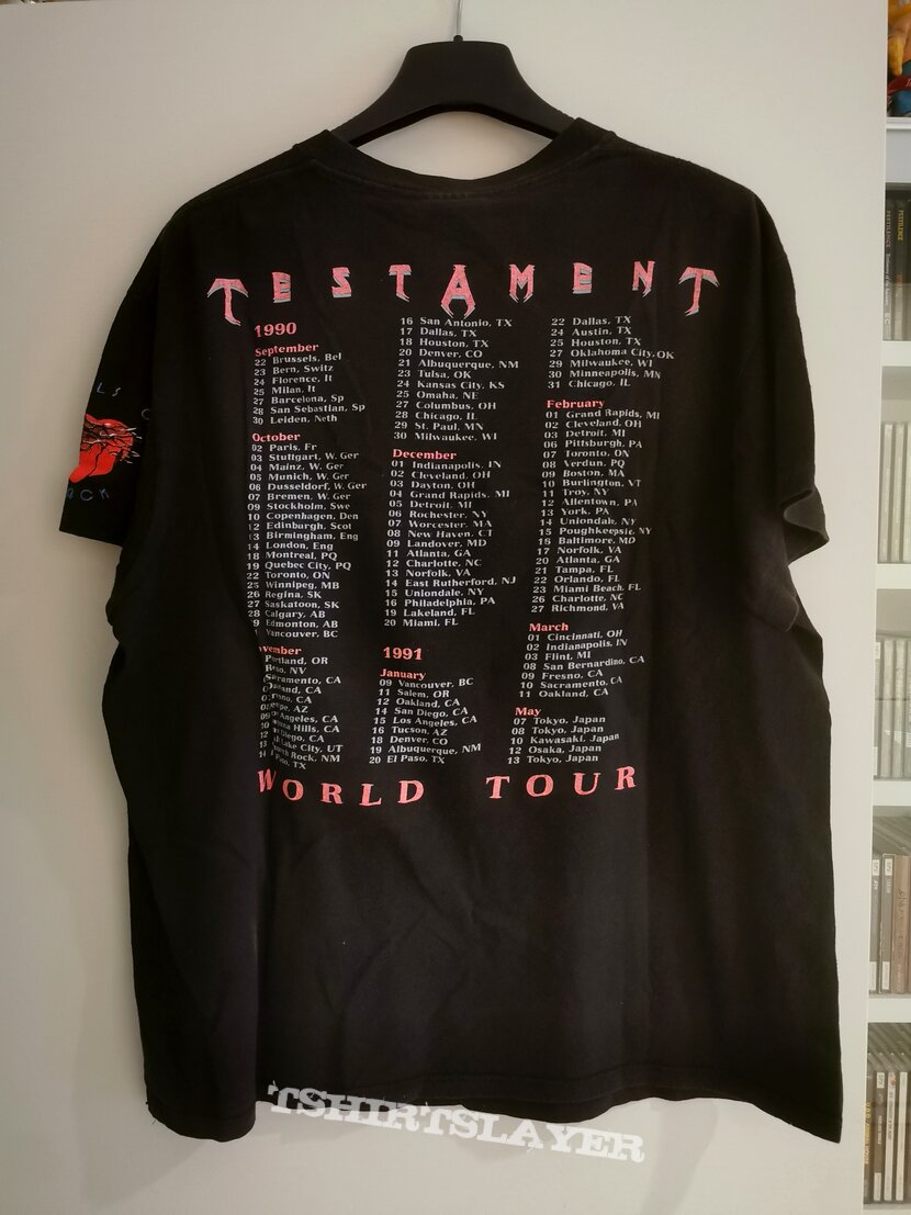 Testament Souls of Black world tour 1990/91