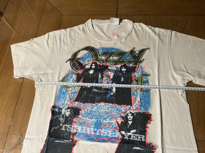 Ozzy Osbourne OG No rest for the wicked white Tour shirt