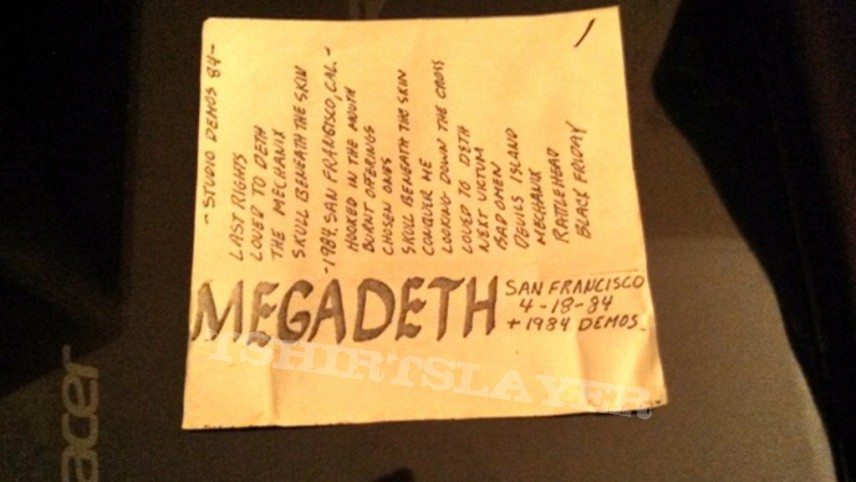 Megadeth Demo Dub
