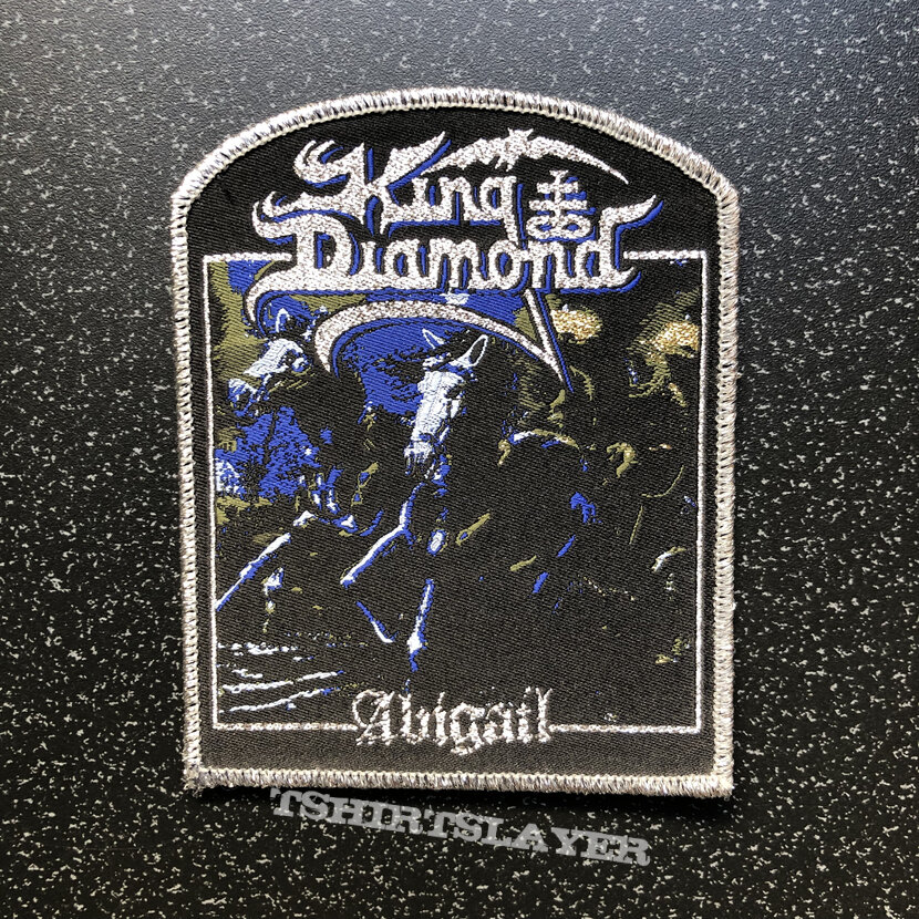 King Diamond - Abigail woven patch (Silver border)
