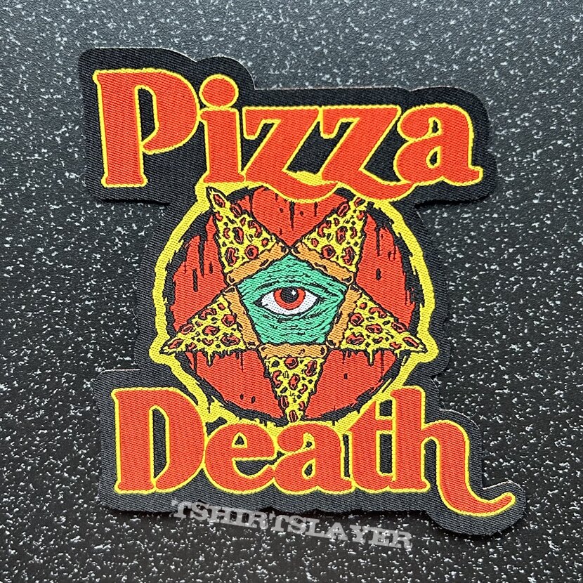 Pizza Death woven logo patch