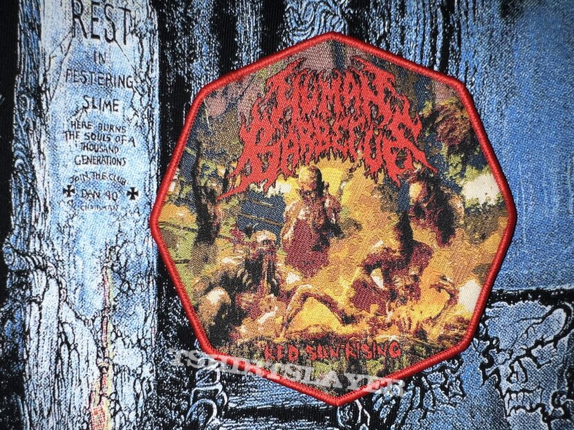 Human Barbecue Woven Patch