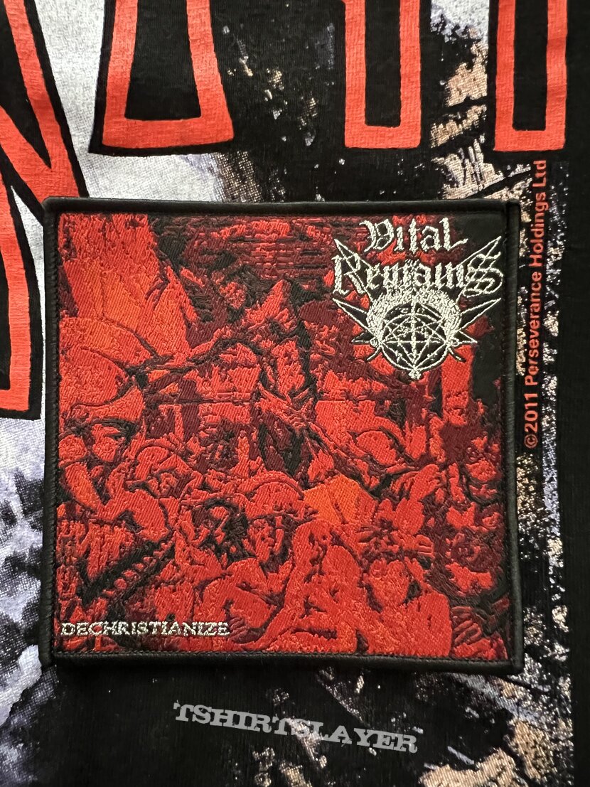 Vital Remains Woven Patch
