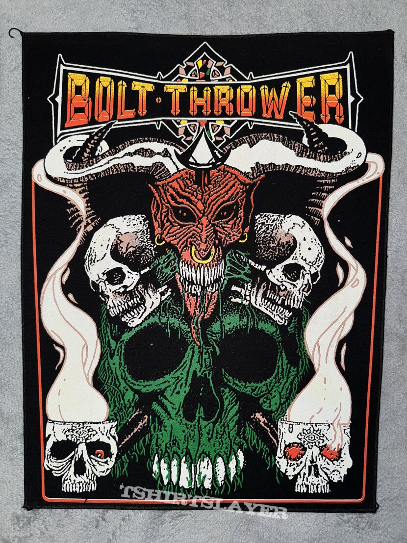 Bolt Thrower Woven Back Patch