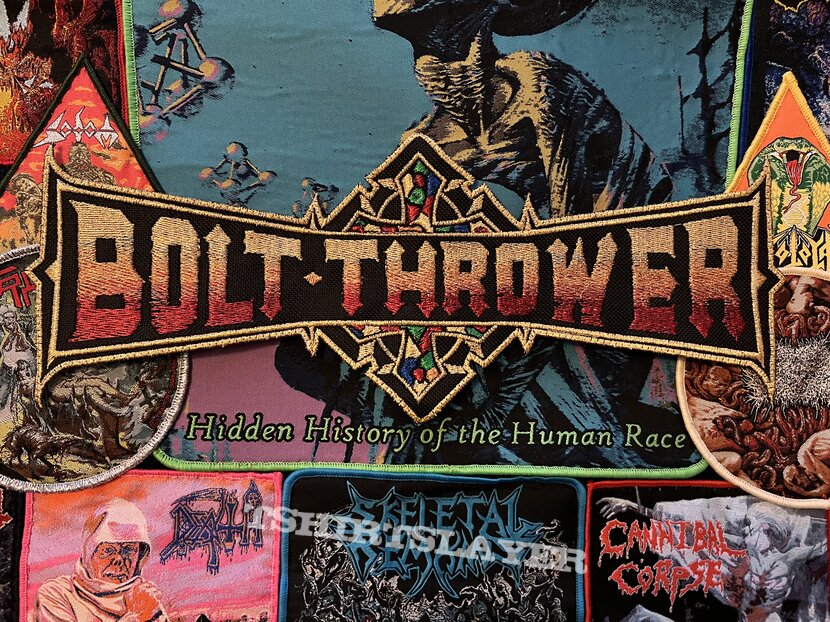 Bolt Thrower Embroidered Patch