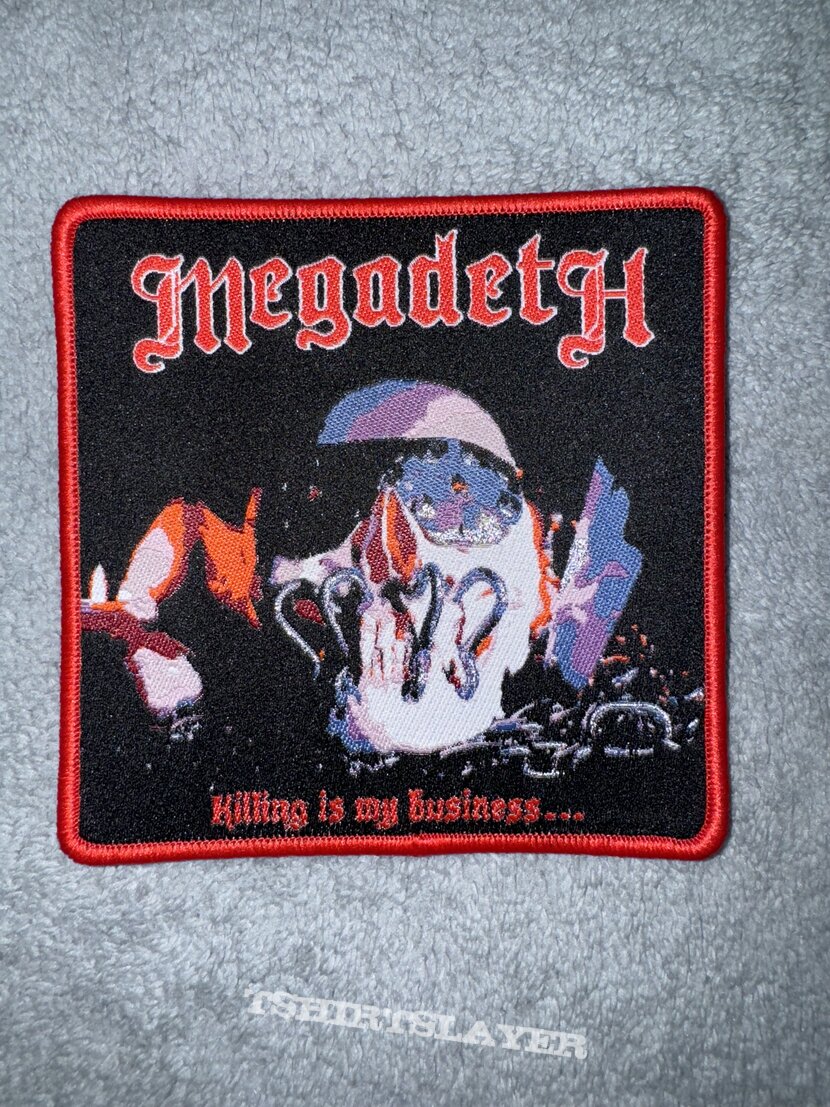 Megadeth Woven Patch