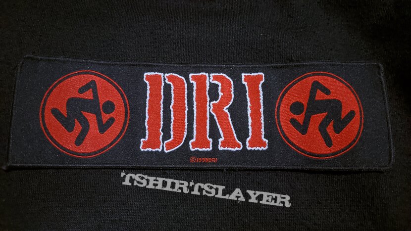 Dirty Rotten Imbeciles D.R.I. logo strip patch