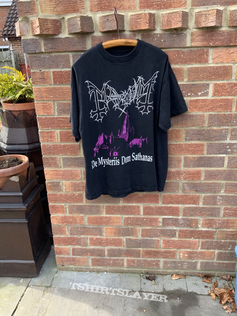 1994 Mayhem De Mysteriis Dom Satanas shirt