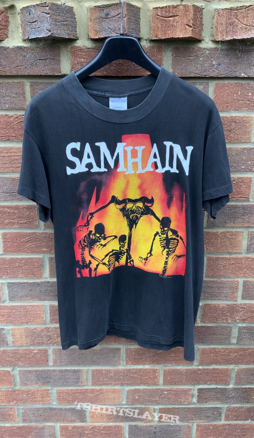 Brockum 1990 Samhain November Coming Fire shirt Danzig