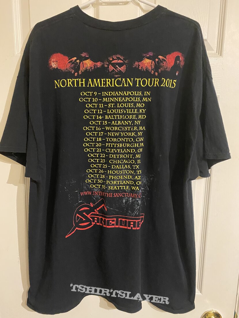 SANCTUARY -  2015 North American Tour Shirt