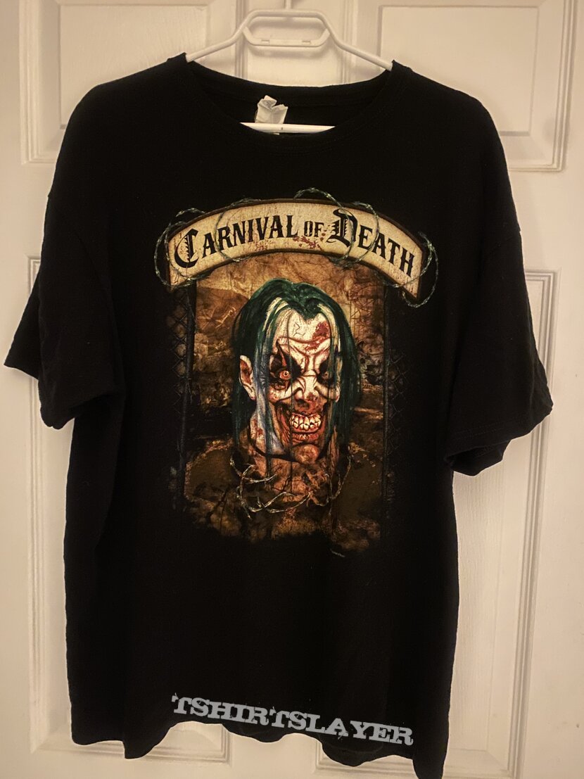 OBITUARY - 2012 Carnival Of Death Concert Tour Shirt