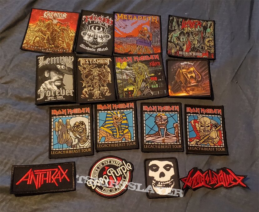 Kreator thrash / heavy metal patches lot