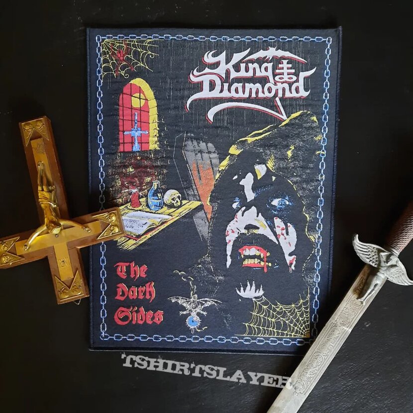 King Diamond The Dark Sides woven backpatch