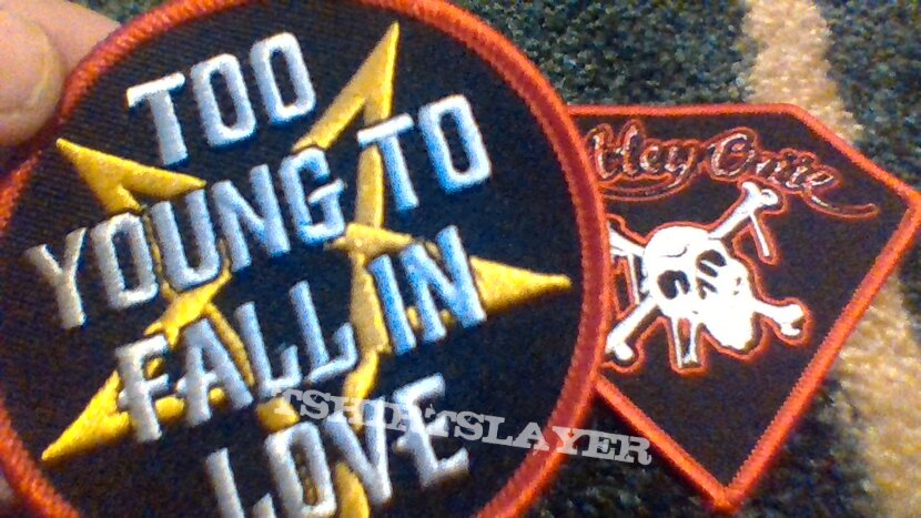 Mötley Crüe stadium tour motley crue patches 