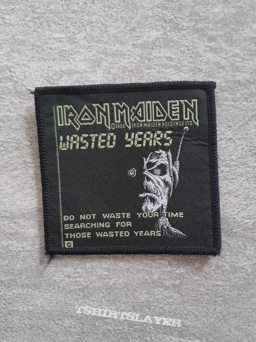 Iron Maiden Wasted Years patch