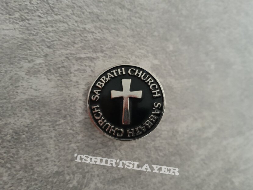 Black Sabbath Sabbath Church pin