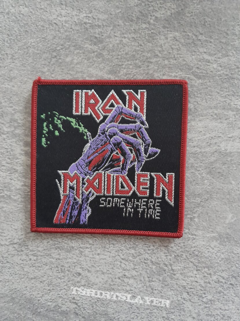 Iron Maiden Somewhere in Time patch