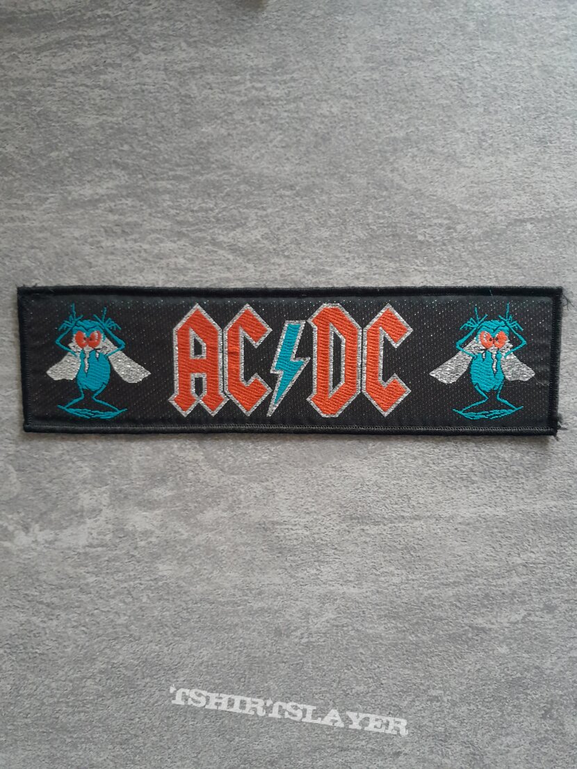AC/DC Fly On The Wall Stripe patch