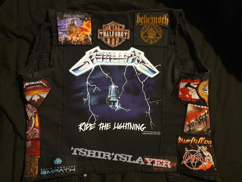 Metallica - Ride The Lightning BBall Vest, Metallica Men