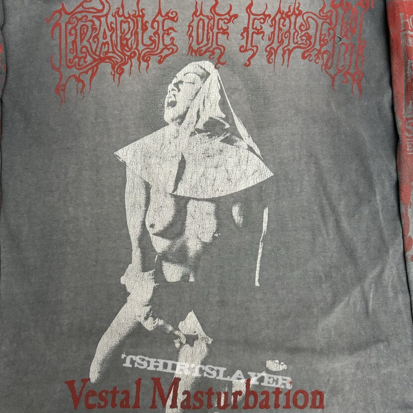 Cradle Of Filth ‘Vestal Masturbation’ Long sleeve T-shirt