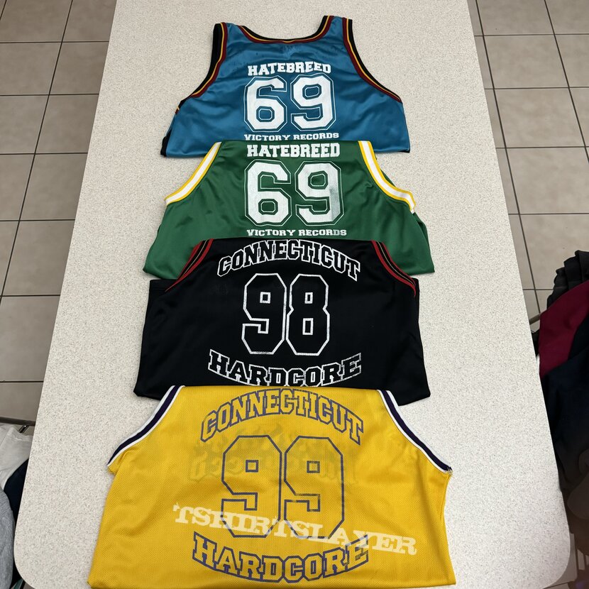 Hatebreed basketball jerseys