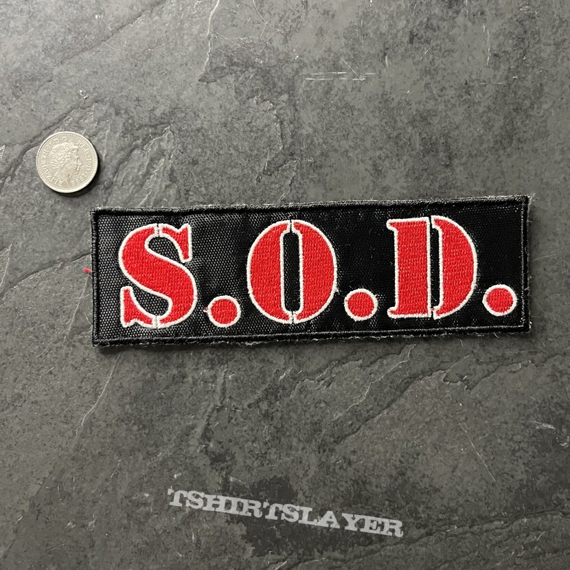 S.O.D. S.O.D patch 