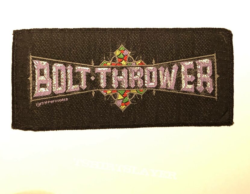 Bolt Thrower - 1991 Stripe Patch Popworld