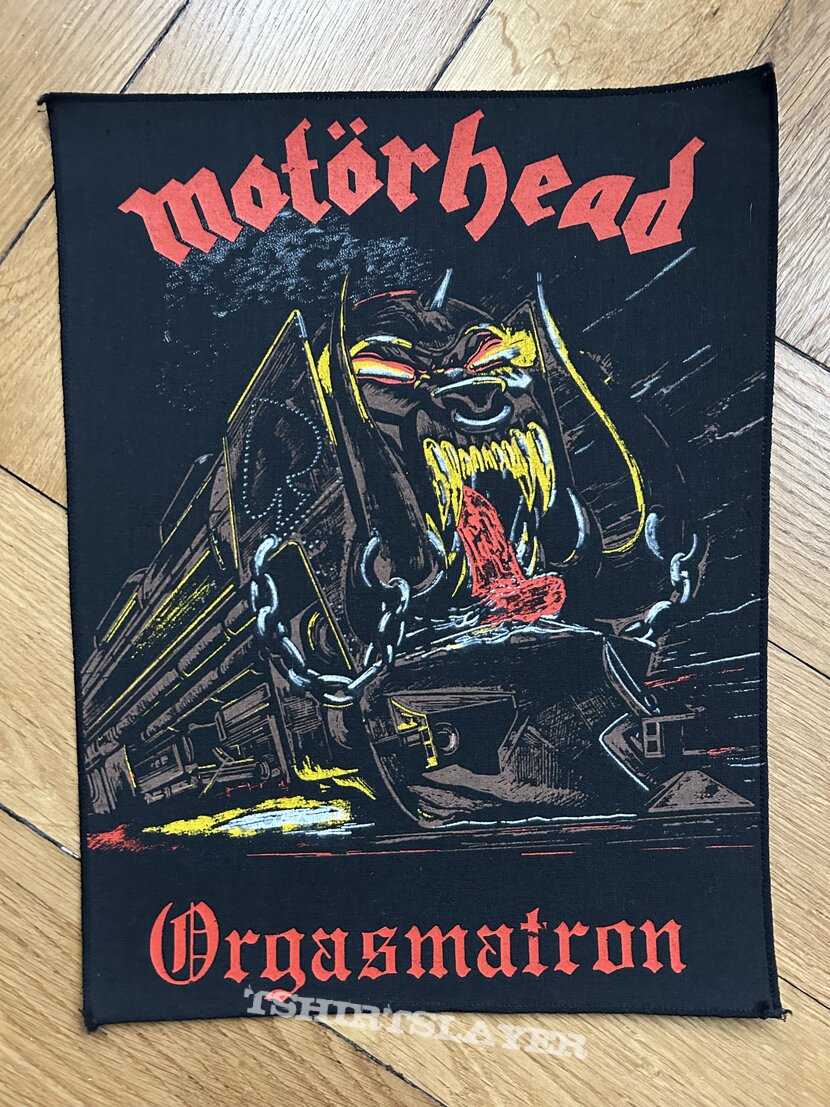 Motörhead - Orgasmatron Backpatch