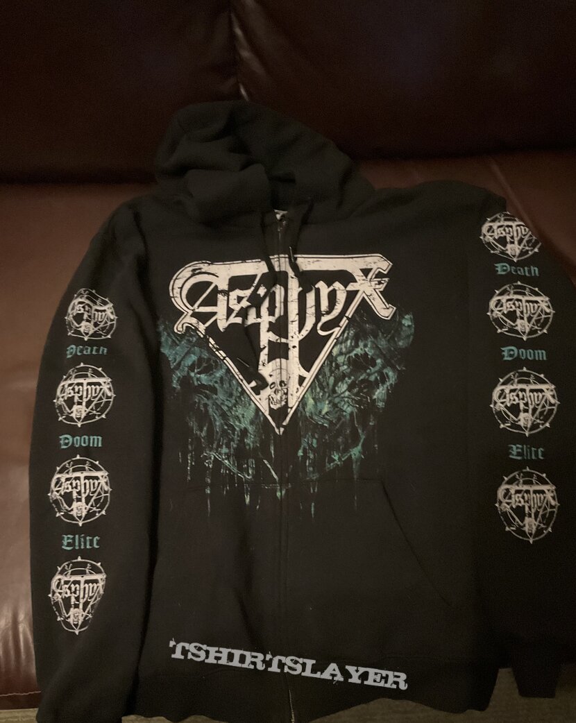 Asphyx Necroceros Hooded top