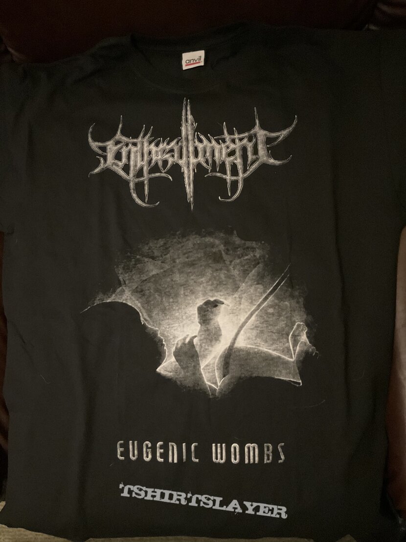 Enthrallment Eugenic wombs album tshirt