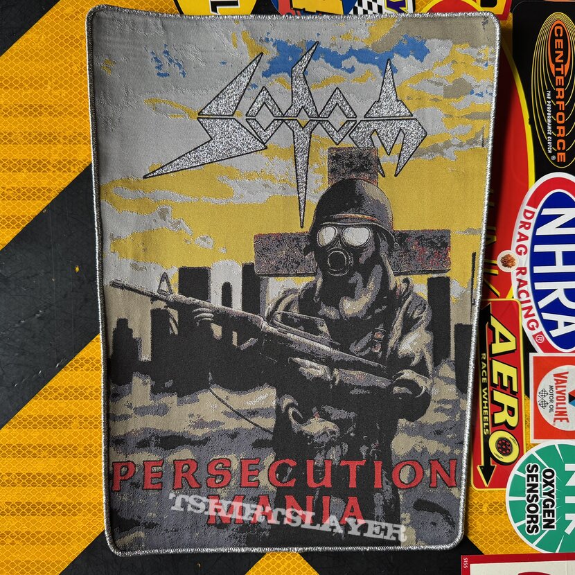 Sodom Persecution Mania backpatch