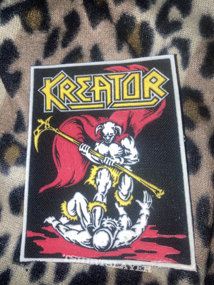 Kreator Vintage Rubber patch 