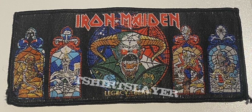 Iron Maiden Legacy of the Beast strip patch