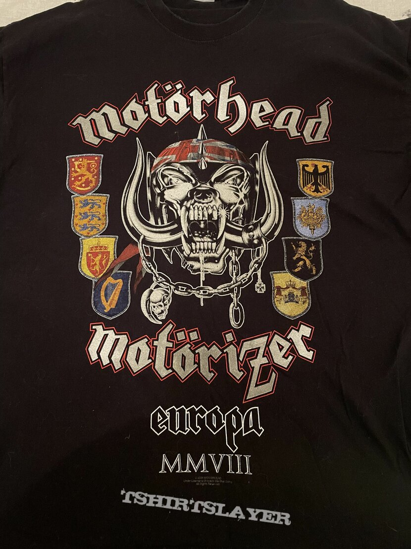 Motörhead Motörizer Europa MMVIII Tour T-Shirt XL