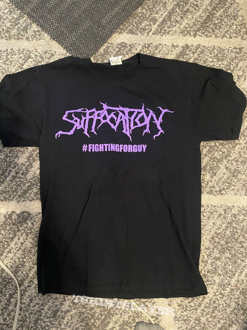 suffocation fuck cancer shirt 