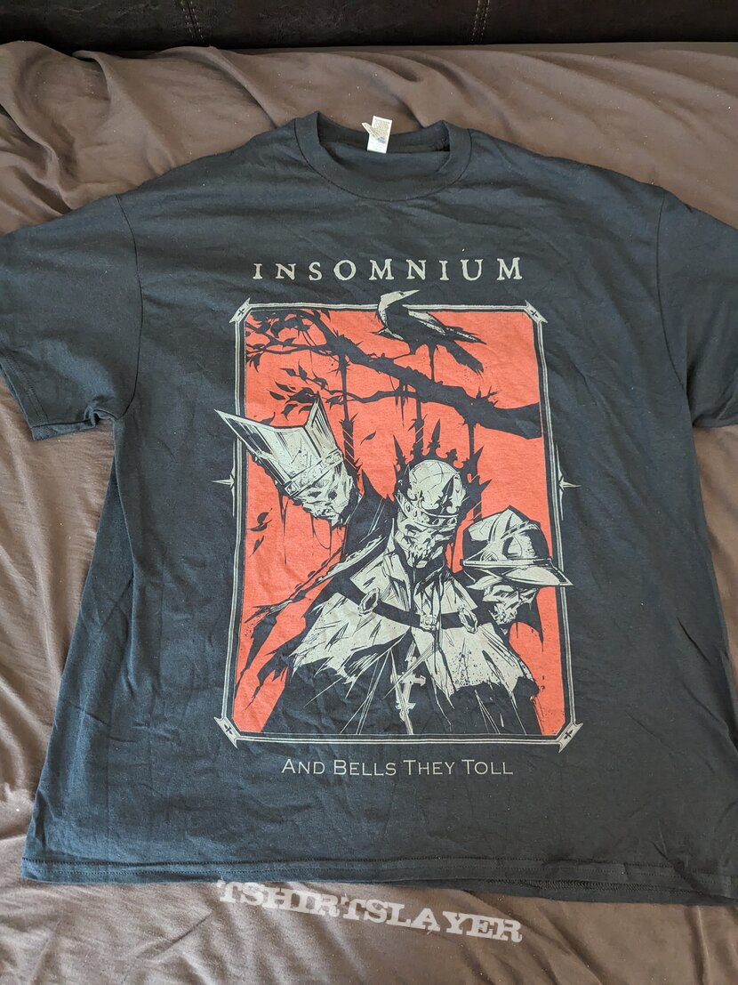 Insomnium ”And Bells They Toll” North American 2023 Tour Shirt