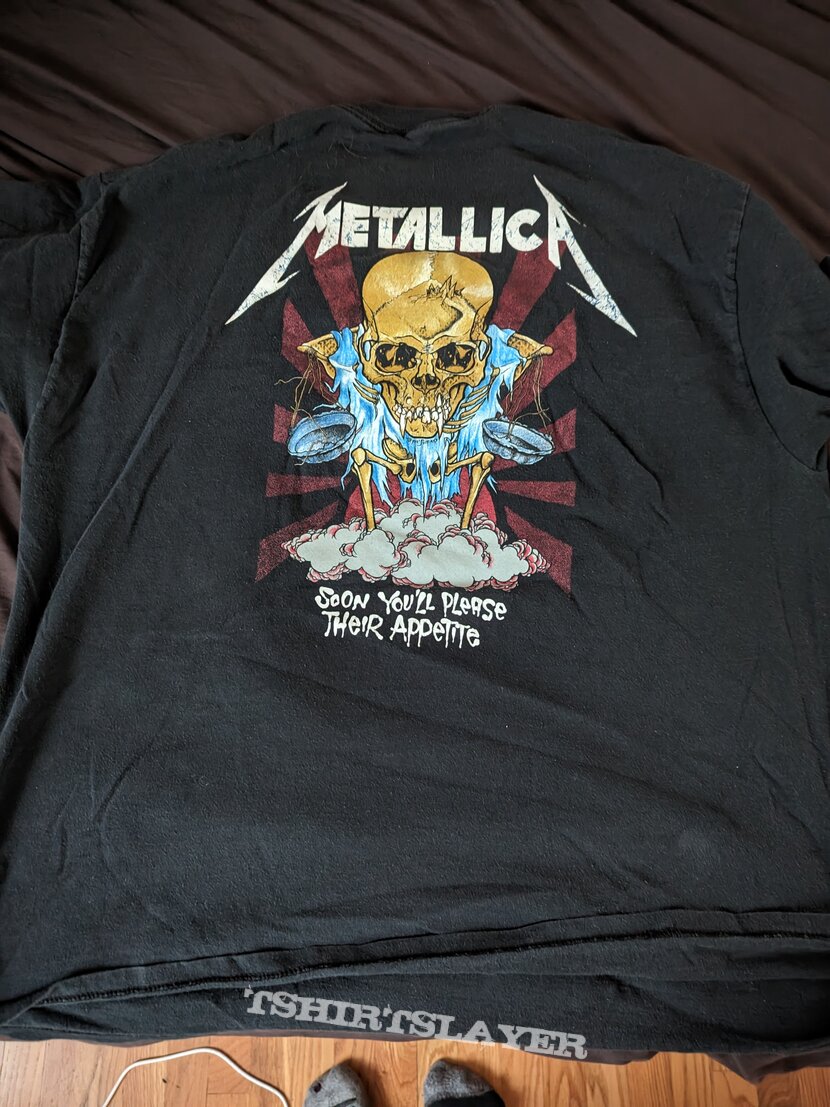 Metallica Doris AJFA Tshirt 1994 | TShirtSlayer TShirt and