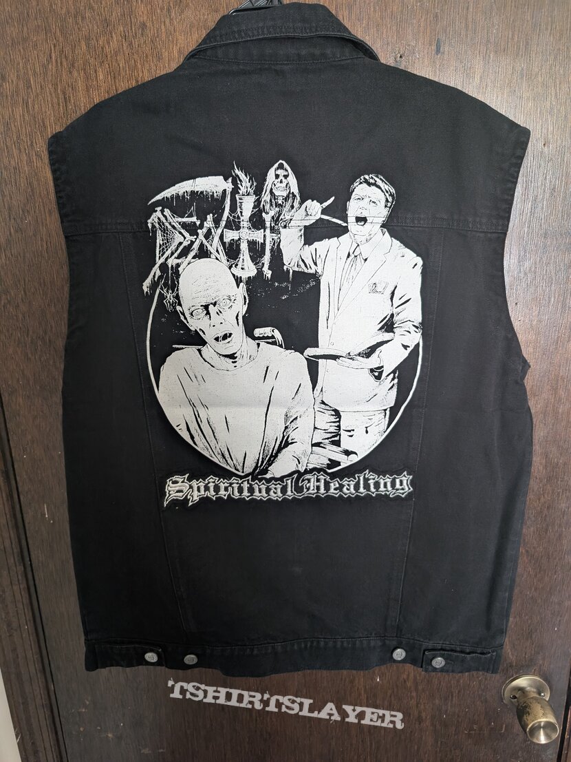 Death Spiritual Healing 35 Anniversary Riddick Art Vest Death Spiritual Healing 35 Anniversary Riddick Art Vest