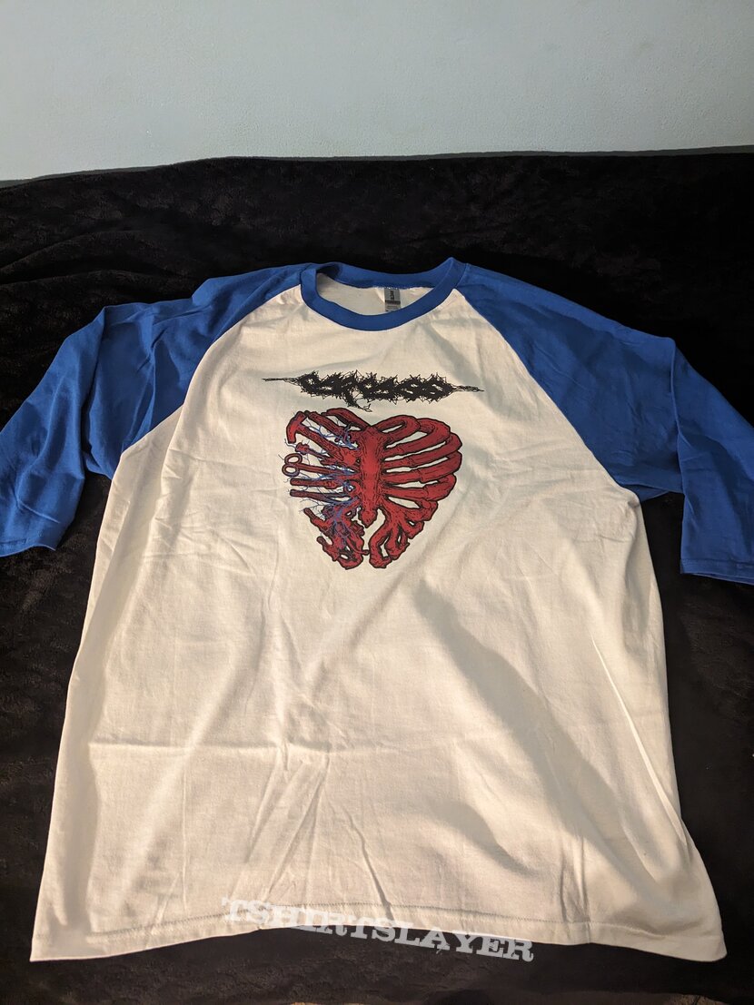 Carcass - Rib Cage Heart Raglan Tee (Limited)