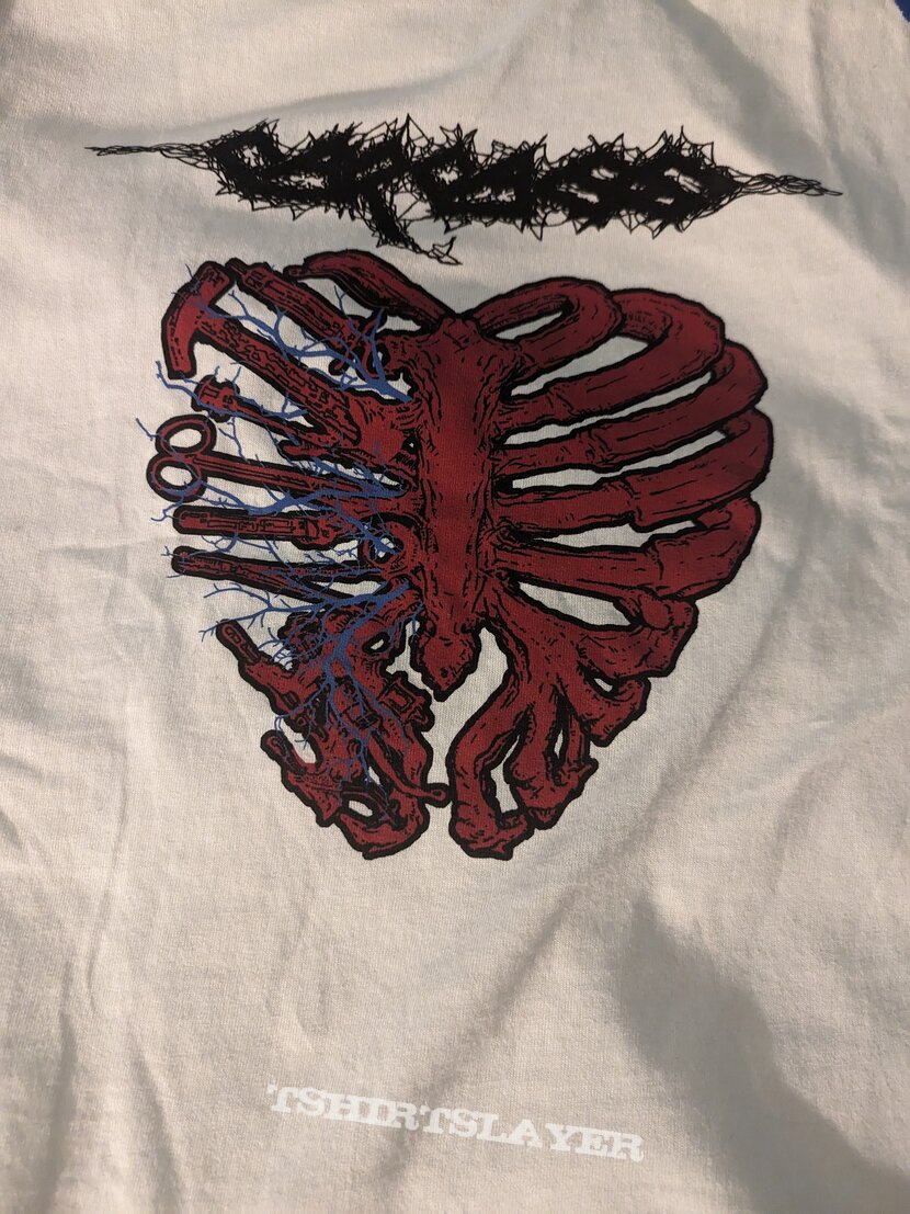 Carcass - Rib Cage Heart Raglan Tee (Limited)