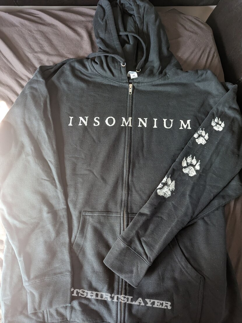 Insomnium Wolf Zip Hoodie