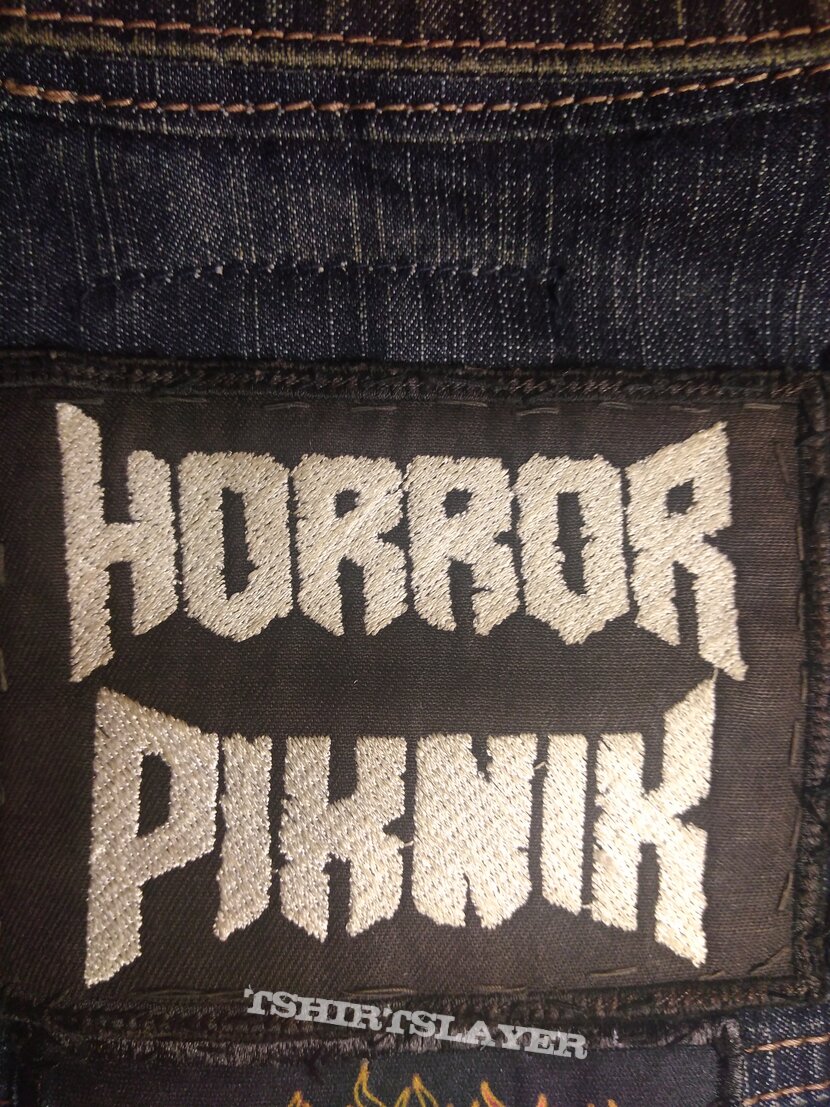 Horror Piknik logo embroidered patch